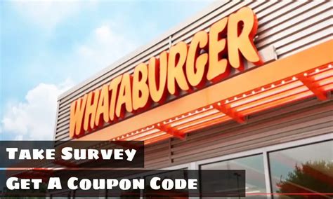 Whataburger Customer Survey at Whataburgervisit.com